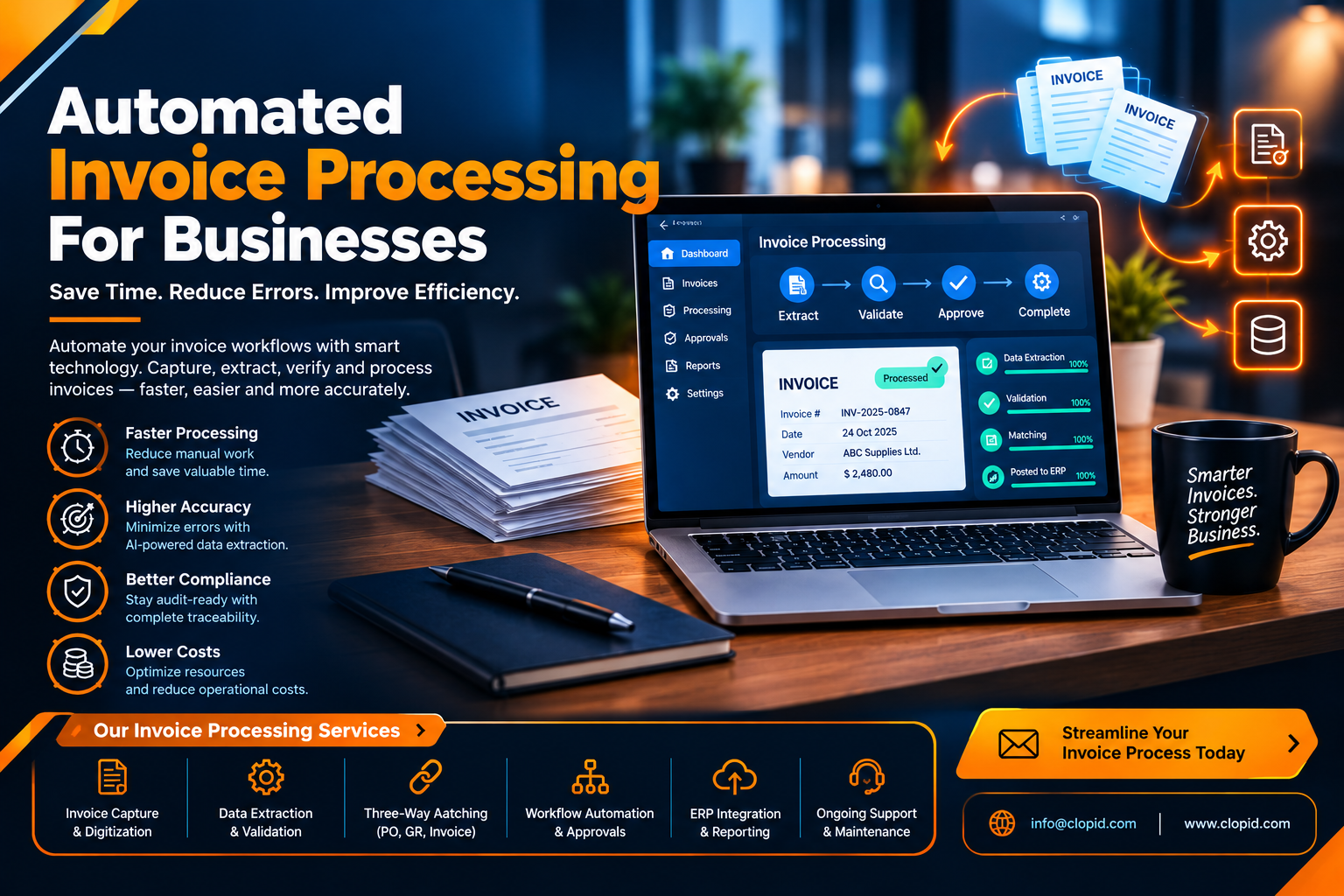 Automated Invoice Processing for Businesses